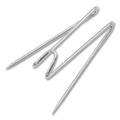Wall Racks & Hooks | Advantus 75370 Panel Wall Wire Hooks - Silver (25 Hooks/Pack) image number 2