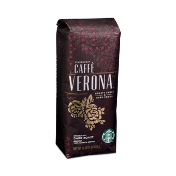 Starbucks 12413966 1 lb Bag Coffee - Caffe Verona (6/Carton)
