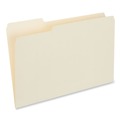 Just Launched | Universal UNV15121 1 Ply 1/3 Cut File Folders - Legal, Manila (100/Box) image number 1
