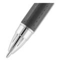 Pens | uni-ball 73832 Jetstream 1 mm Retractable Hybrid Gel Pen - Black Ink/Black/Silver Barrel/Bold (1-Dozen) image number 6