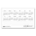 Notebooks & Pads | House of Doolittle 3679 12-Month (Jan to Dec): 2026 7 in. x 4.25 in. Bar Harbor Recycled Desk Tent Monthly Calendar - White/Blue Sheets image number 2