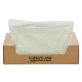 Paper Bags | Stout by Envision E4248E85 EcoSafe-6400 42 in. x 48 in. 0.85 mil. 48 Gallon Compostable Bags - Green (40/Box) image number 3