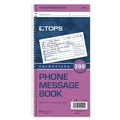Just Launched | TOPS 4002 Two-Part Carbonless 5 in. x 2.75 in. Spiralbound Message Book (400 Forms/Book) image number 1