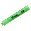 Highlighters | Sharpie 25026 Chisel Tip Tank Style Highlighters - Fluorescent Green Ink/Green Barrel (1-Dozen) image number 1