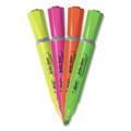 Highlighters | BIC BLMGP41 AST Brite Liner Chisel Tip Tank-Style Highlighter - Assorted Ink/Barrel Colors (1-Set) image number 1