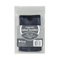 Just Launched | C-Line 87700 4.25 in. x 2.5 in. Slap-Stick Side-Load Magnetic Label Holders - Black (10/Pack) image number 0