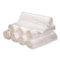 Trash Bags | Ultra Plus 1506870 45 Gallon 12 microns 40 in. x 48 in. Can Liners - Natural (250/Carton) image number 2
