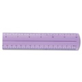 Office & Office Supplies | Westcott 12975 12 in. Standard/Metric Plastic Ruler - Jewel image number 6