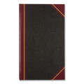 Notebooks & Pads | National 57131 Texthide Eye-Ease 14.25 in. x 8.75 in. Sheets Record Book - Black/Burgundy/Gold Cover image number 0