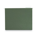 File Folders | Smead 64055 1/5-Cut Tabs Letter Size Hanging Folders - Standard Green (25/Box) image number 3