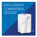 Paper Towel Holders | Scott 48860 Essential 12.7 in. x 9.57 in. x 15.76 in. Electronic Hard Roll Towel Dispenser - Black (1/Carton) image number 4