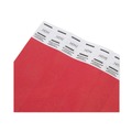 Office Accessories | Advantus 75441 10 in. x 0.75 in. Sequentially Numbered Crowd Management Wristbands - Red (100/Pack) image number 2