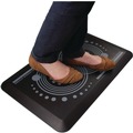 Office Chair Mats | Floortex FCA21624BK AFS-TEX 2000 16 in. x 24 in. Anti-Fatigue Mat - Midnight Black image number 2