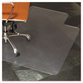Office Chair Mats | ES Robbins 143002 36 x 48 Natural Origins Chair Mat with Lip for Hard Floors - Clear image number 1
