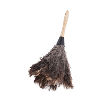 Boardwalk BWK14FD 14 in. Professional Ostrich Feather Duster - Gray