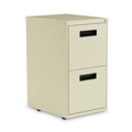 Just Launched | Alera ALEPAFFPY 14.96 in. x 19.29 in. x 27.75 in. 2 Legal/Letter-Size File Drawers Left or Right File Pedestal - Putty image number 0