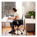 Office Chair Mats | Floortex PF129225EV Cleartex Advantagemat 36 in. W x 48 in. L Phthalate Free PVC Chair Mat for Hard Floors - Clear image number 5