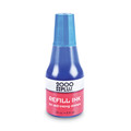 Stamps & Stamp Supplies | COSCO 2000PLUS 032961 0.9 oz. Bottle Self-Inking Refill Ink - Blue image number 0
