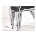 Office Chairs | Iceberg 64111 Rough n Ready 17.5 in. Seat Height Supports Up to 500 lbs. Stack Chair - Black Seat/Back/Base (4/Carton) image number 6