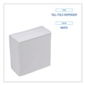 Paper Towels and Napkins | Boardwalk BWK8302 12 in. x 7 in. Tallfold Dispenser Napkin - White (10000/Carton) image number 6