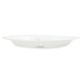  | Dart 9CPWCR 9 in. 3-Compartment Concorde Foam Plate - White (4 Packs/Carton) image number 1