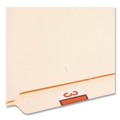 Back to School Sale | Smead 67373 1 in. x 1.25 in. 3 Numerical End Tab File Folder Labels - White (1-Roll) image number 1