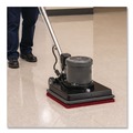 Cleaning & Janitorial Accessories | Americo 40441420 14 in. x 20 in. Buffing Pads - Red (5/Carton) image number 3