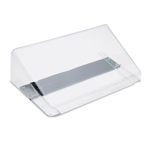 Just Launched | Deflecto 73101 13 in. x 4 in. x 7 in. Magnetic DocuPocket Wall File - Letter Size, Clear image number 0