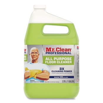 FLOOR CLEANERS | Mr. Clean 02621 1 Gallon Finished Floor Cleaner - Lemon Scent
