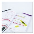 Highlighters | Avery 24130 HI-LITER Desk-Style Chisel Tip Highlighters - Fluorescent Yellow Ink/Black Barrel (200/Box) image number 1