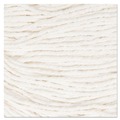  | Boardwalk BWK502WHCT Super Loop Wet Mop Head with Cotton/Synthetic Fiber and 5 in. Headband - Medium, White (12/Carton) image number 4