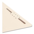 File Folders | Smead 14510 Straight Tabs 0.75 in. Expansion 1 Fastener Letter Size Top Tab Fastener Folders - Manila Exterior (50/Box) image number 5
