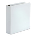 Binders | Universal UNV30732 2 in. Capacity 11 in. x 8.5 in. 3 Rings Deluxe Easy-to-Open D-Ring View Binder - White image number 0