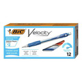 Pens | BIC MV711 BLK 0.7 mm HB (#2) Velocity Original Mechanical Pencil - Black Lead, Blue Barrel (1-Dozen) image number 0