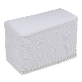 Boardwalk BWK8308 17 in. x 15 in. 2-Ply Dinner Napkin - White (100/Pack, 30 Packs/Carton)