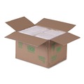Food Trays, Containers, and Lids | Eco-Products EP-SCRC32NFA 32 oz 4.71 in. x 7.01 in. x 1.04 in. Sugarcane Fiber WorldView Vanguard Rectangular Container - White (400/Carton) image number 3