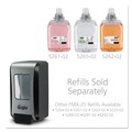 Soap Dispensers | GOJO Industries 5271-06 Fmx-20 6.5 in. X 4.7 in. X 11.7 in. 2,000 mL Soap Dispenser - Black/chrome (6/Carton) image number 3