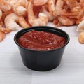 Cups and Lids | Dart P325BLK 3.25 oz. Polystyrene Portion Cups - Black (2500/Carton) image number 4