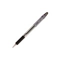 Pens | Zebra 44110 Jimnie Medium 0.7 millimeter Stick Gel Pen - Black Ink/Clear/Black Barrel (1-Dozen) image number 3