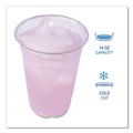 Cups and Lids | Boardwalk BWKPET14 14 oz. PET Cups - Clear (50/Bag, 20 Bags/Carton) image number 7