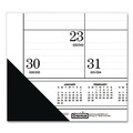 Bulletin Boards | House of Doolittle 1556 18.5 in. x 13 in. 14-Month (July 2025 to Aug 2026) Recycled Academic Desk Pad Calendar - White/Blue image number 1
