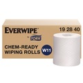 Hand Wipes | Tork 192840 1-Ply 12 x 5.25 Chem-Ready Wiping Rolls - White (6/Carton) image number 0