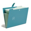 File Folders | U Brands 6592U01-12 U-Eco 4.5 in. Expansion Six-Pocket Expandable Folder - Letter Size (3/Pack) image number 5