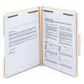 File Folders | Smead 14595 1.5 in. Top Tab Manila Expansion 2-Fastener Folders - Letter Size/Manila Exterior (50/Box) image number 2