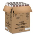 Just Launched | Dart 20U16ESC 20 oz. Fusion Escape Foam Hot/Cold Cups - Brown/Black (500/Carton) image number 3