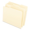 Just Launched | Pendaflex 4210 1/3 1/3-Cut Assorted Tabs Interior Letter File Folders - Manila (100/Box) image number 2