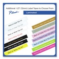 Tapes | Brother P-Touch TZE2314PKB 0.5 in. TZe Series Standard Adhesive Laminated Labeling Tape - Black on White (4/Pack) image number 2