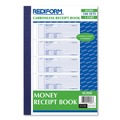 Just Launched | Rediform 8L808 7 in. x 2.75 in. 3-Part Carbonless Softcover Money Receipt Book image number 1