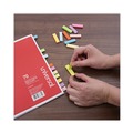 Sticky Notes & Post it | Universal UNV99026 1/2 in.x 2 in. Self-Stick Page Tabs - Assorted Colors (500/Pack) image number 5