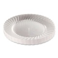 Bowls and Plates | WNA RSCW101212 10.25 in. Diameter Classicware Plastic Dinnerware Plates - Clear (12/Pack) image number 2